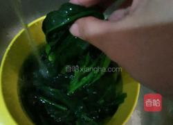 韩式菠菜小菜的做法图解5