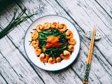 虾仁炒韭菜花的做法[图]