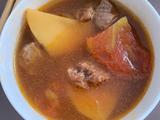 番茄土豆炖牛腩