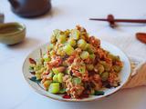 虾酱鸡蛋炒四季豆