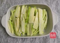 枸杞蒜香蒸丝瓜的做法图解5