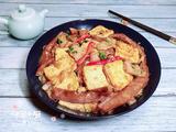 豆腐焖茄子
