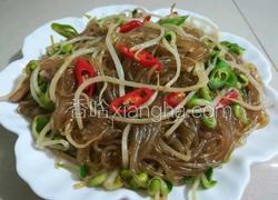 黄豆芽炒粉丝