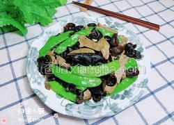 咸水鸭肝炒时蔬