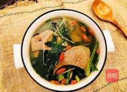 菠菜猪肝汤的做法图解15