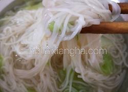 青菜排骨汤面