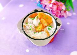 养生柿子麦穗形水饺