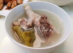 苦瓜鸡爪排骨汤