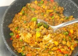 杂蔬酱油蛋炒饭
