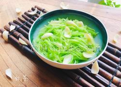 秋日润肺就靠它，莴苣炒百合，清爽简单易上手