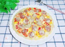 腊肠土豆米饭披萨（平底锅版）