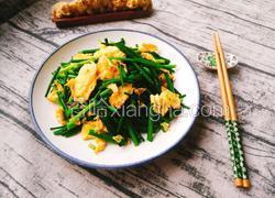 韭菜花炒鸡蛋