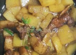 土豆炖五花肉