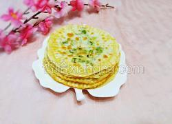 饺子皮葱花饼（快手早餐）