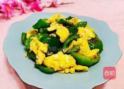 菜椒炒鸡蛋的做法图解12