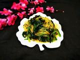 菠菜拌粉丝