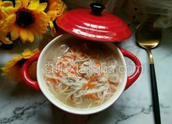 芹菜胡萝卜肉片面线