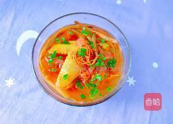 黄花番茄虫草花鸡汤的做法图解14