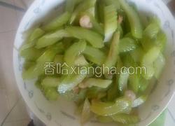 西芹炒虾仁