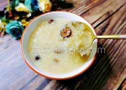 红枣麦片银耳粥