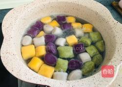 港式奶茶芋圆,Q弹软糯,奶香浓郁的做法图解3