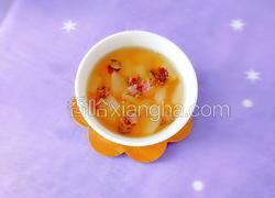 蜂蜜雪梨玫瑰花茶