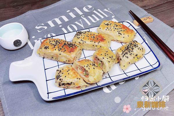酥皮鲜肉春卷(飞饼版)
