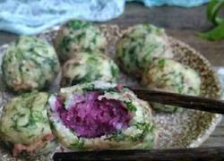 米饭紫薯球
