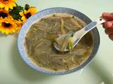 肉丝莼菜汤