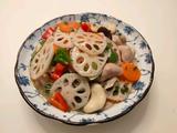 荷塘菱藕小炒
