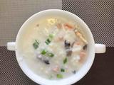 海鲜牛奶粥