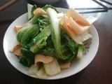 小白菜炒豆筋