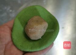 青苹果白芸豆包子的做法图解3