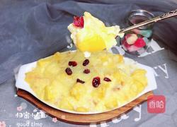 黄桃芝士吐司布丁的做法图解14