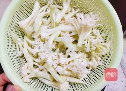 炒花菜的做法图解2