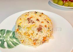 香肠三丁蛋炒饭