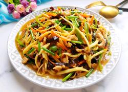 鱼香茭白肉丝