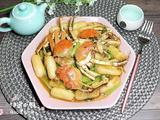葱油螃蟹芝士年糕的做法[图]