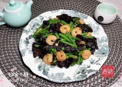 虾仁木耳烩豇豆（清脂减肥）的做法图解16
