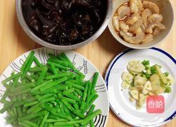 虾仁木耳烩豇豆（清脂减肥）的做法图解7