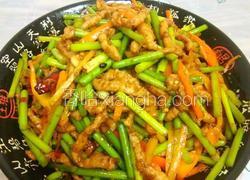 蒜薹肉丝