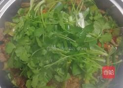 青菜牛肉干锅的做法图解5