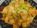 蒜蓉酱炒饼