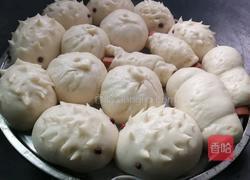 刺猬豆沙包的做法图解5