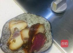 儿菜（抱子芥）炒腊肉的做法图解2