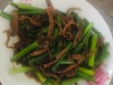 蒜薹炒牛肉丝