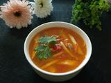 番茄肉丝茭白汤的做法[图]