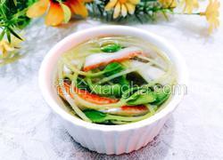 蟹柳豆芽汤