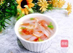 萝卜丝虾米汤的做法图解15