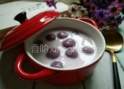 奶香紫薯汤圆
